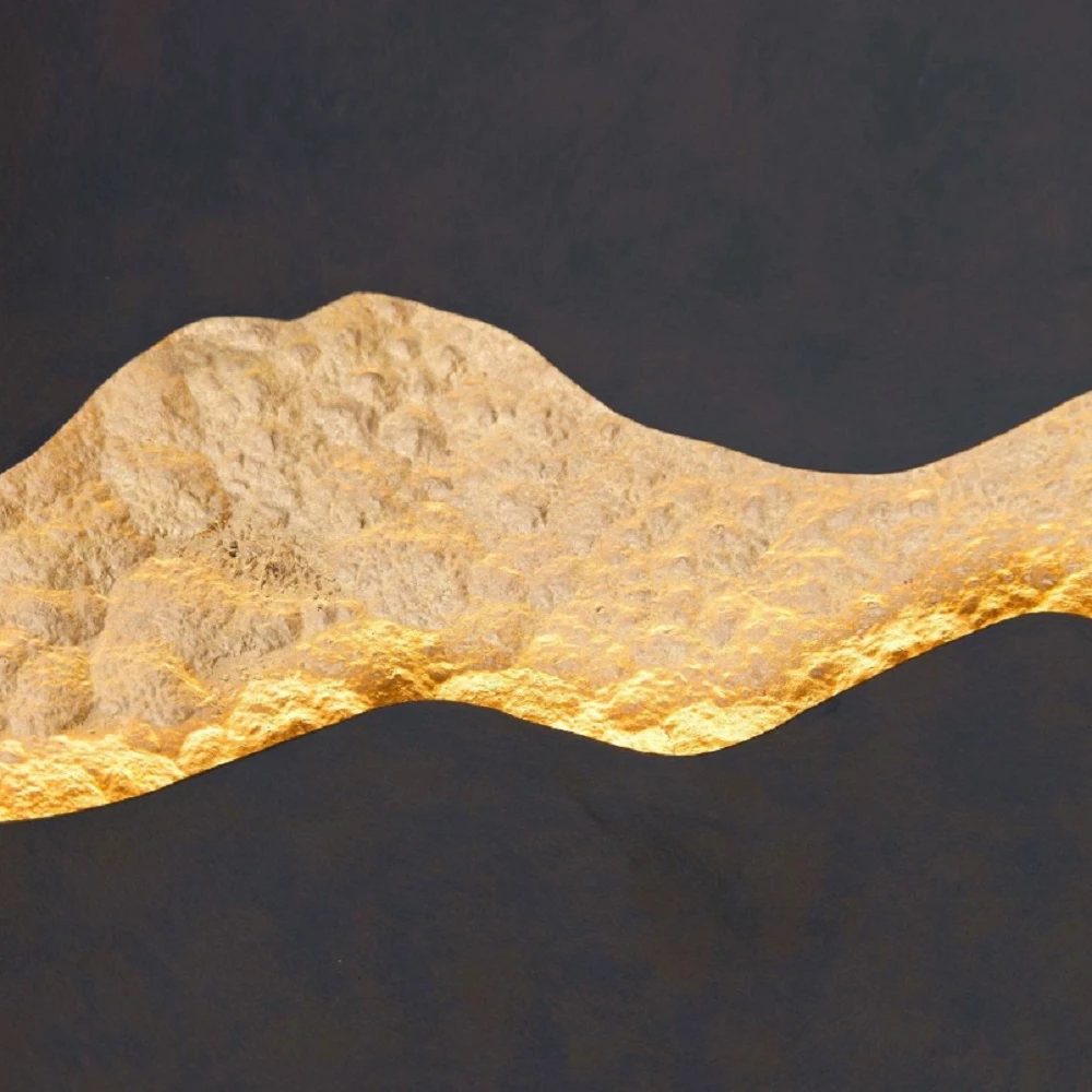 Holländer LED-Wandleuchte Lava, braun schwarz 3 Holländer LED-Wandleuchte Lava, braun schwarz – Bild 3