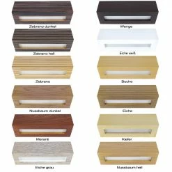 Cleoni Holzwandleuchte Caspe 30 in Furnier Buche -Wandleuchten Verkaufsladen holzwandleuchte caspe furnier buche Caspe30alle cleoni 8814a1202