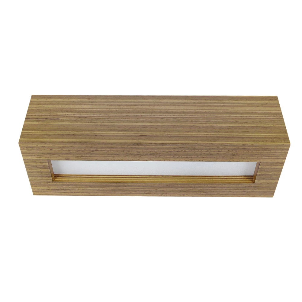 Cleoni Holzwandleuchte, in Furnier Eiche 2 Cleoni Holzwandleuchte, in Furnier Eiche – Bild 2