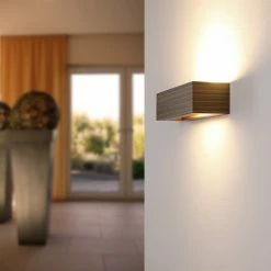 Cleoni Holzwandleuchte, in Furnier Eiche 8 Cleoni Holzwandleuchte, in Furnier Eiche -Wandleuchten Verkaufsladen holzwandleuchtefurnier eiche 1276012 cleoni 8814a1208