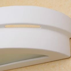 LHG Lights Keramikwandleuchte Helios weiß inkl. LED 6W -Wandleuchten Verkaufsladen keramikwandleuchte helios weiinklled 6w 1313153 lhg 131315