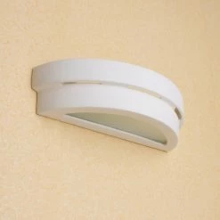 LHG Lights Keramikwandleuchte Helios weiß inkl. LED 6W -Wandleuchten Verkaufsladen keramikwandleuchte helios weiinklled 6w 1313155 lhg 131315