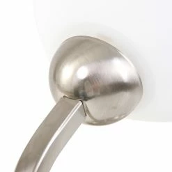 Steinhauer Klassische Wandleuchte mit Schirm aus opalweißem Glas, mit Schnurschalter, silber, E27 -Wandleuchten Verkaufsladen klassische wandleuchte mit schirm 6840ST 4 steinhauer 6840st