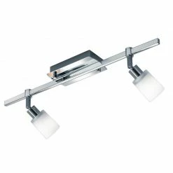 Knapstein 2 flammige LED-Deckenleuchte Strahlerleiste 50 cm, 3 Varianten