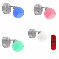 LHG Lights Kugelspot Wandleuchte Lola Lotta mit RGB, CCT und Fernbedienung 13 LHG Lights Kugelspot Wandleuchte Lola Lotta mit RGB, CCT und Fernbedienung -Wandleuchten Verkaufsladen kugelspot wandleuchte lola lotta 128606 lhg 129400