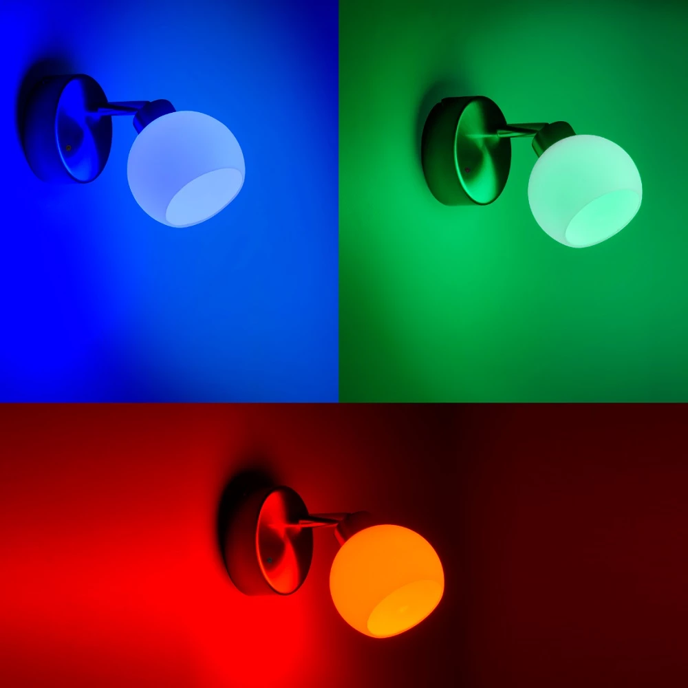 LHG Lights Kugelspot Wandleuchte Lola Lotta mit RGB, CCT und Fernbedienung 4 LHG Lights Kugelspot Wandleuchte Lola Lotta mit RGB, CCT und Fernbedienung – Bild 4