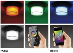 Paul Neuhaus LED Außendeckenleuchte, Q®, Smart Home, ZigBee, weiß o. anthrazit -Wandleuchten Verkaufsladen led auendeckenleuchteq smart homezigbeeweianthrazit 136885 paulneuhaus