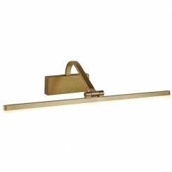 Searchlight LED Bilderleuchte, Wandleuchte, schwenkbar, Gold, 51 o. 70cm lang
