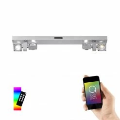 Paul Neuhaus LED Deckenleuchte Q-NEMO, Smart Home, ZigBee, Alexa tauglich, dimmbar, 2x 3W inkl.