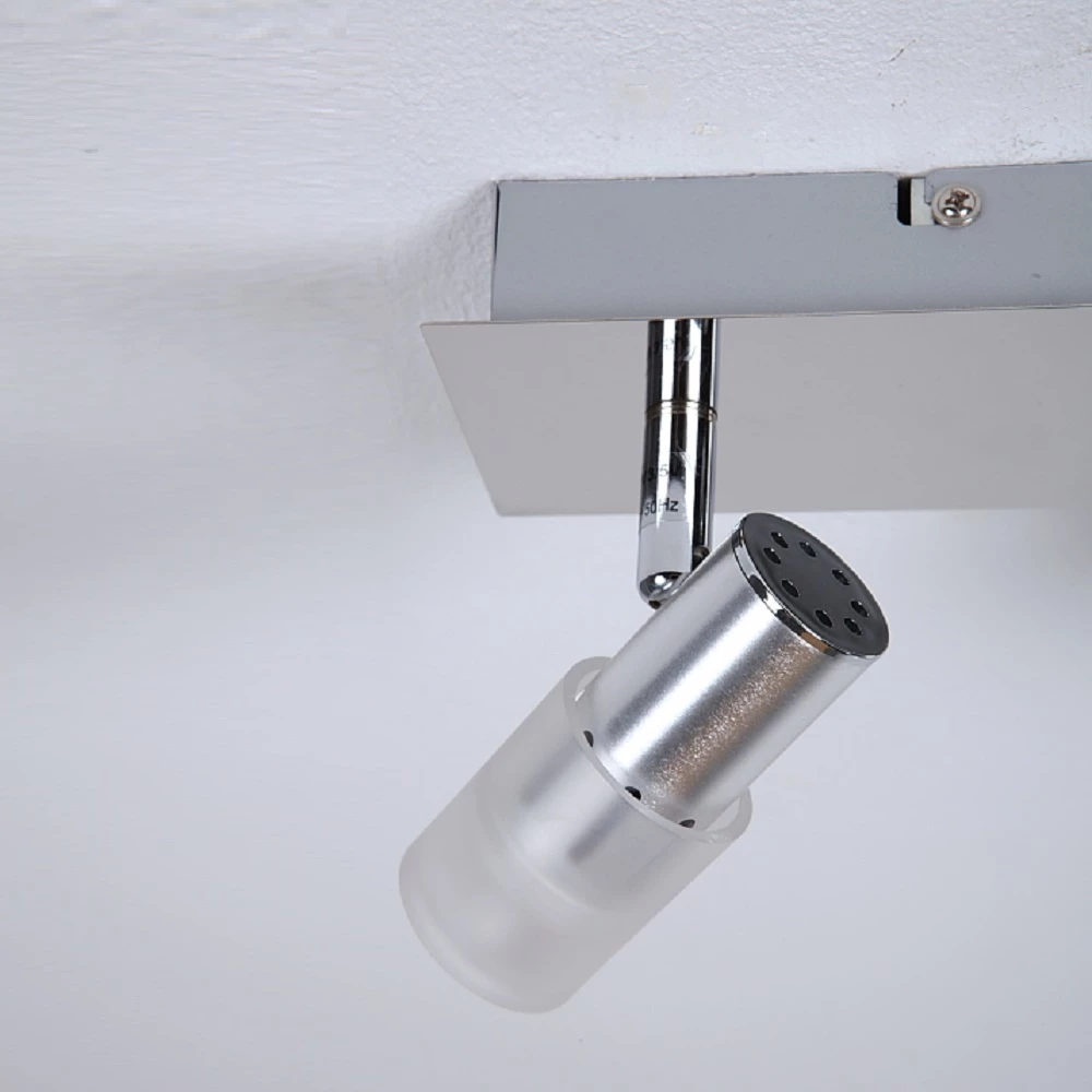 LHG Lights LED Deckenleuchte, Chorm, 2-flammig, modern, Strahler verstellbar 5 LHG Lights LED Deckenleuchte, Chorm, 2-flammig, modern, Strahler verstellbar – Bild 5