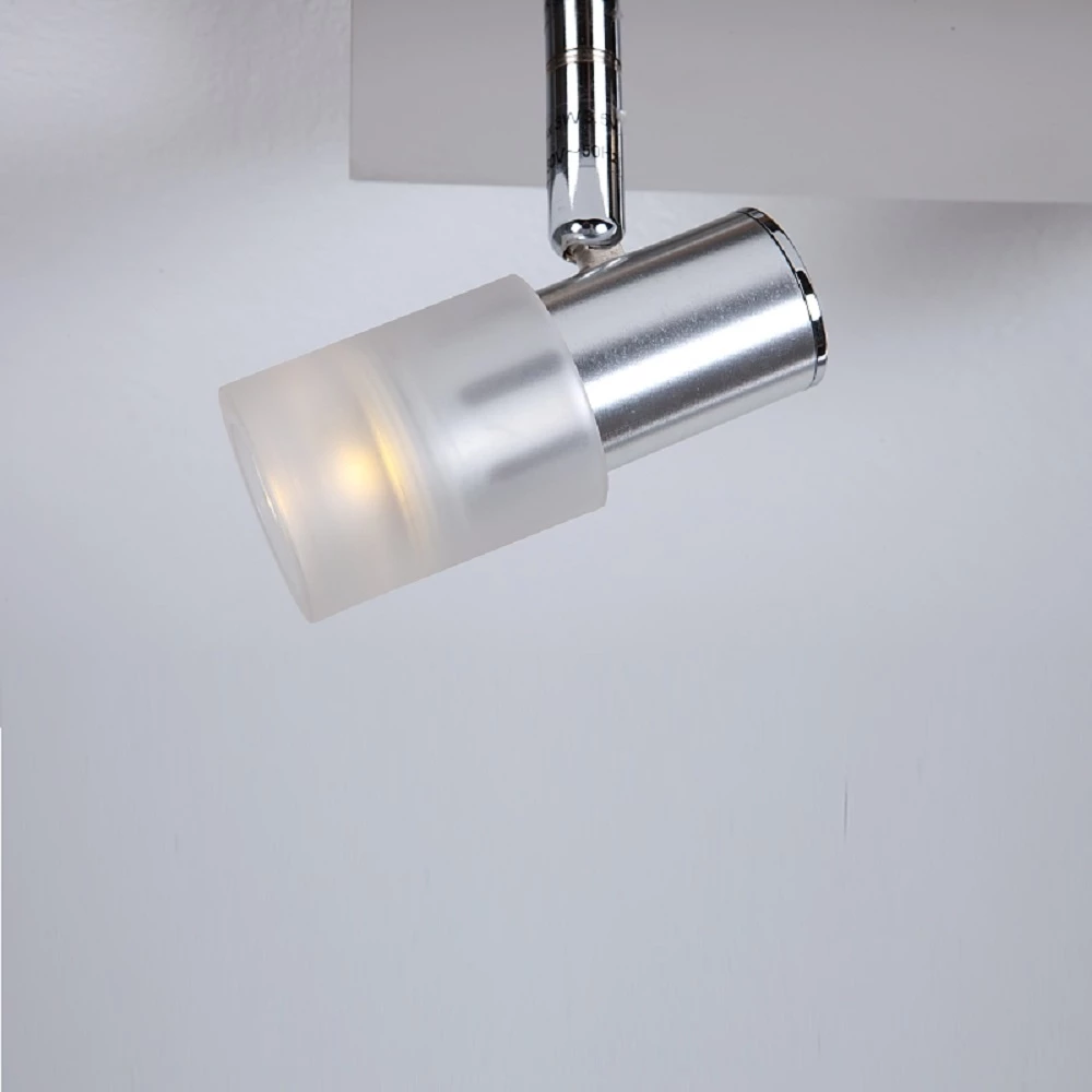 LHG Lights LED Deckenleuchte, Chorm, 2-flammig, modern, Strahler verstellbar 7 LHG Lights LED Deckenleuchte, Chorm, 2-flammig, modern, Strahler verstellbar – Bild 7