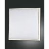Fabas LED Deckenleuchte, weiß, 30 x 30 cm, Kunststoffabdeckung, LED 30 Watt