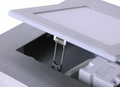 Paul Neuhaus LED Deckenpanel 5W, 30x30cm, Fernbedienung, 3000K warmweiß, Alu -Wandleuchten Verkaufsladen led deckenpanel 5w30x30cmfernbedienung3000k warmwei 1374421 paulneuhaus 672295