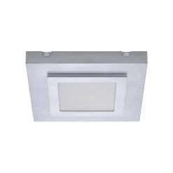 Paul Neuhaus LED Deckenpanel 5W, 30x30cm, Fernbedienung, 3000K warmweiß, Alu -Wandleuchten Verkaufsladen led deckenpanel 5w30x30cmfernbedienung3000k warmwei 1374424 paulneuhaus 672295