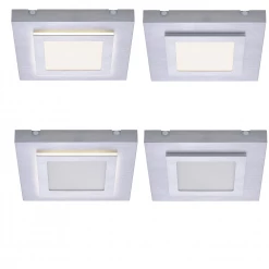 Paul Neuhaus LED Deckenpanel 5W, 30x30cm, Satellite Aluminium, 3000K warmweiß -Wandleuchten Verkaufsladen led deckenpanel 5w30x30cmsatellite aluminium3000k 1375335 paulneuhaus 672395