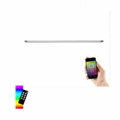 Paul Neuhaus LED Lichtprofil Q-SPIDER gerade, Smart Home, 103cm, Aluminium