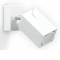 LHG Lights LED Strahler Merida 1 Stahl weiß für Wand oder Decke -Wandleuchten Verkaufsladen led strahler merida stahl 1329592 lhg 132959