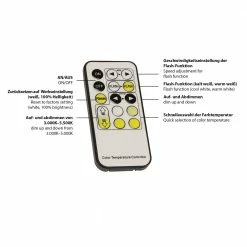 Leuchten Direkt LED Stripes Teania mit Infrarotfernbedienung -Wandleuchten Verkaufsladen led stripes teania mit 1370064 leuchtendirekt 8120700