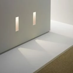 Illumina Astro Lighting LED Wandeinbauleuchte Borgo, warmweiß, modern, in 2 Größen