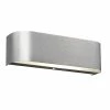 Trio LED Wandleuchte Aluminium gebürstet, inkl. 2x 3,2W