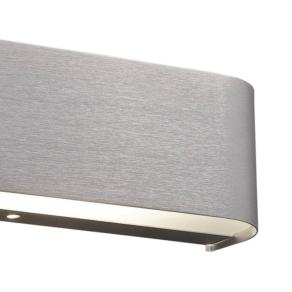 Trio LED Wandleuchte Aluminium gebürstet, inkl. 2x 3,2W 2 Trio LED Wandleuchte Aluminium gebürstet, inkl. 2x 3,2W – Bild 2