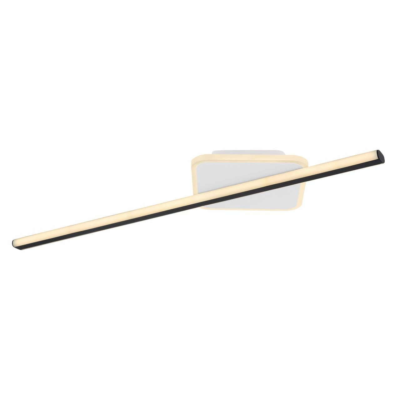 GLOBO LED Wandleuchte aus Acryl länglich Wandschild beleuchtet Wandlampe weiß schwarz 5 GLOBO LED Wandleuchte aus Acryl länglich Wandschild beleuchtet Wandlampe weiß schwarz – Bild 5