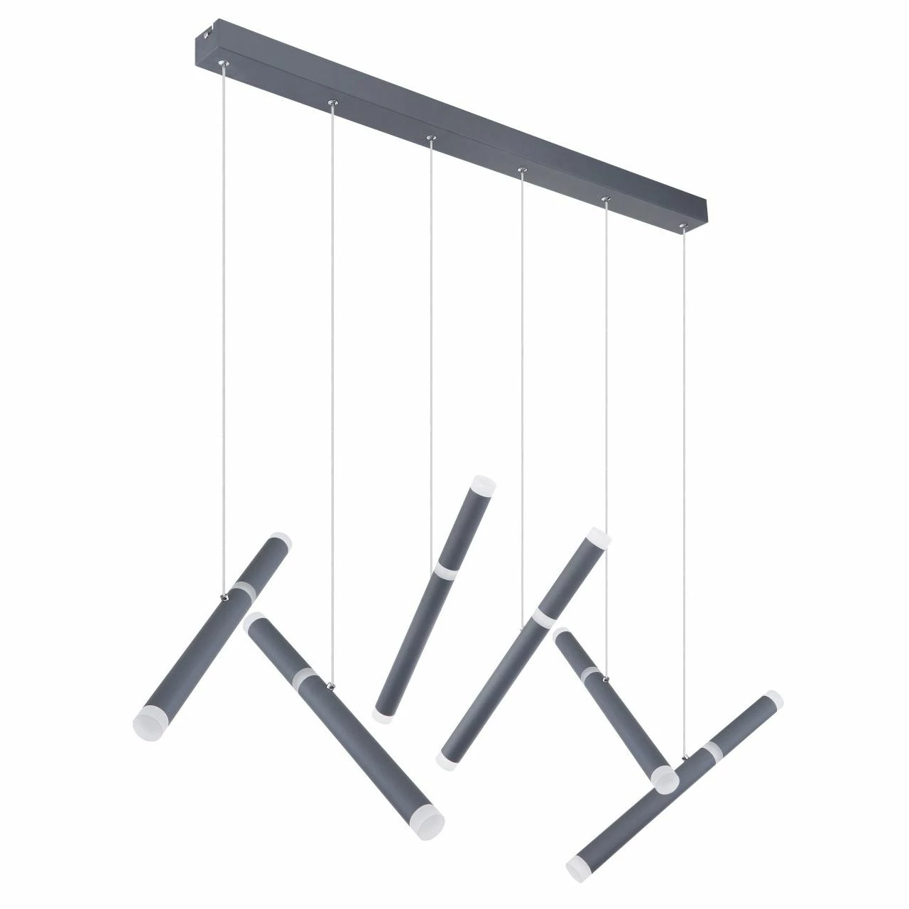 GLOBO LED Wandleuchte aus Acryl opal Balken gerade 6 Hänger 3 Stufen über Wandschalter zu schalten Wandlampe graphit und 4 GLOBO LED Wandleuchte aus Acryl opal Balken gerade 6 Hänger 3 Stufen über Wandschalter zu schalten Wandlampe graphit und – Bild 4