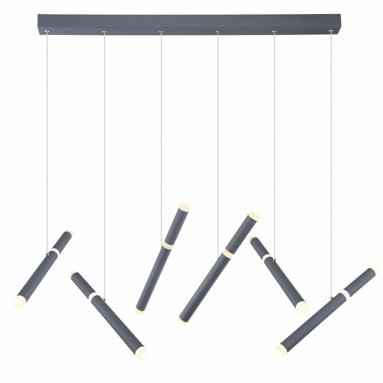 GLOBO LED Wandleuchte aus Acryl opal Balken gerade 6 Hänger 3 Stufen über Wandschalter zu schalten Wandlampe graphit und 5 GLOBO LED Wandleuchte aus Acryl opal Balken gerade 6 Hänger 3 Stufen über Wandschalter zu schalten Wandlampe graphit und – Bild 5