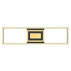 GLOBO LED Wandleuchte aus Acryl 1 Rechteck und mittige eines nach unten 3 Stufen über Wandschalter: außen - innen beide Wandlampe weiß -Wandleuchten Verkaufsladen led wandleuchte aus acrylrechteck 67244 30d1280x1280 globo 6724430