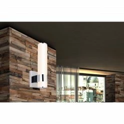 GLOBO LED Wandleuchte aus Glas 1 Rohr gerade aufwärts Wandlampe weiß -Wandleuchten Verkaufsladen led wandleuchte aus glasrohr 41519 12am1280x1280 globo 4151912