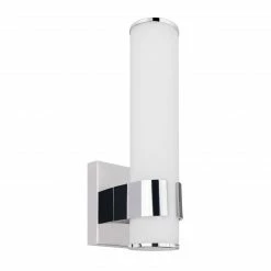 GLOBO LED Wandleuchte aus Glas 1 Rohr gerade aufwärts Wandlampe weiß -Wandleuchten Verkaufsladen led wandleuchte aus glasrohr 41519 12b1280x1280 globo 4151912