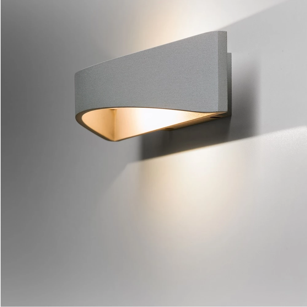 Lupia Licht LED Wandleuchte Impuls - Grau oder Weiß 1 Lupia Licht LED Wandleuchte Impuls - Grau oder Weiß