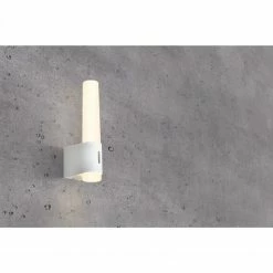 Nordlux LED Wandleuchte mit Memory Funktion skandinavische Wandlampe Weiss Schalter