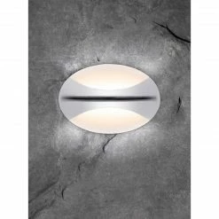 GLOBO LED Wandleuchte oval Wandlampe weiß Chrom 8 GLOBO LED Wandleuchte oval Wandlampe weiß Chrom -Wandleuchten Verkaufsladen led wandleuchte oval wandlampe 78400Cam1280x1280 globo 78400c