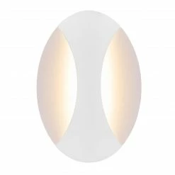 GLOBO LED Wandleuchte oval Wandlampe weiß -Wandleuchten Verkaufsladen led wandleuchte oval wandlampe 78400Wc1280x1280 globo 78400w