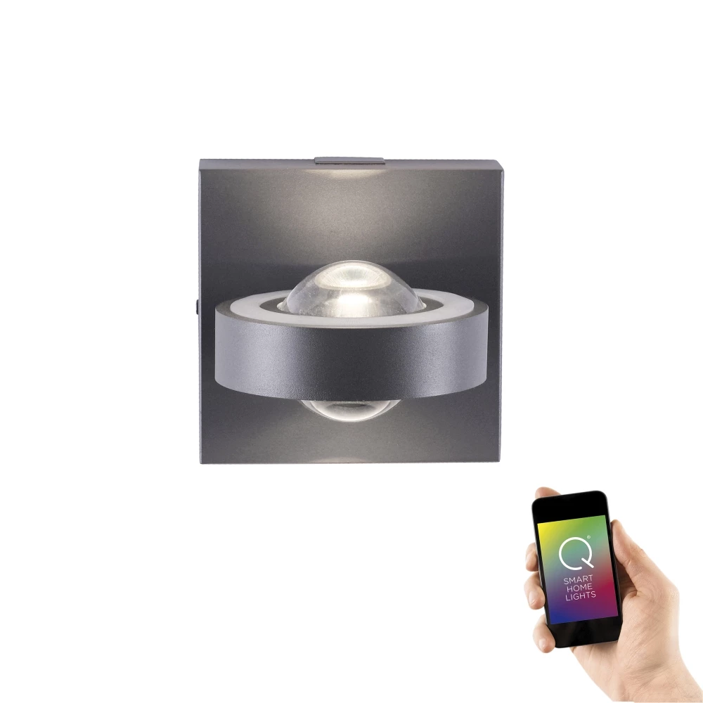 Paul Neuhaus LED Wandleuchte Q-MIA, Up&Down, Fernbedienung, Smart Home, RGBW 2 Paul Neuhaus LED Wandleuchte Q-MIA, Up&Down, Fernbedienung, Smart Home, RGBW – Bild 2