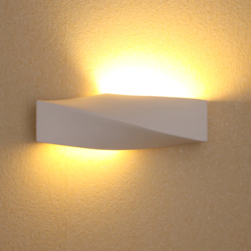 LHG Lights LED Wandleuchte Sigma weiß + 7W LED 6 LHG Lights LED Wandleuchte Sigma weiß + 7W LED – Bild 6