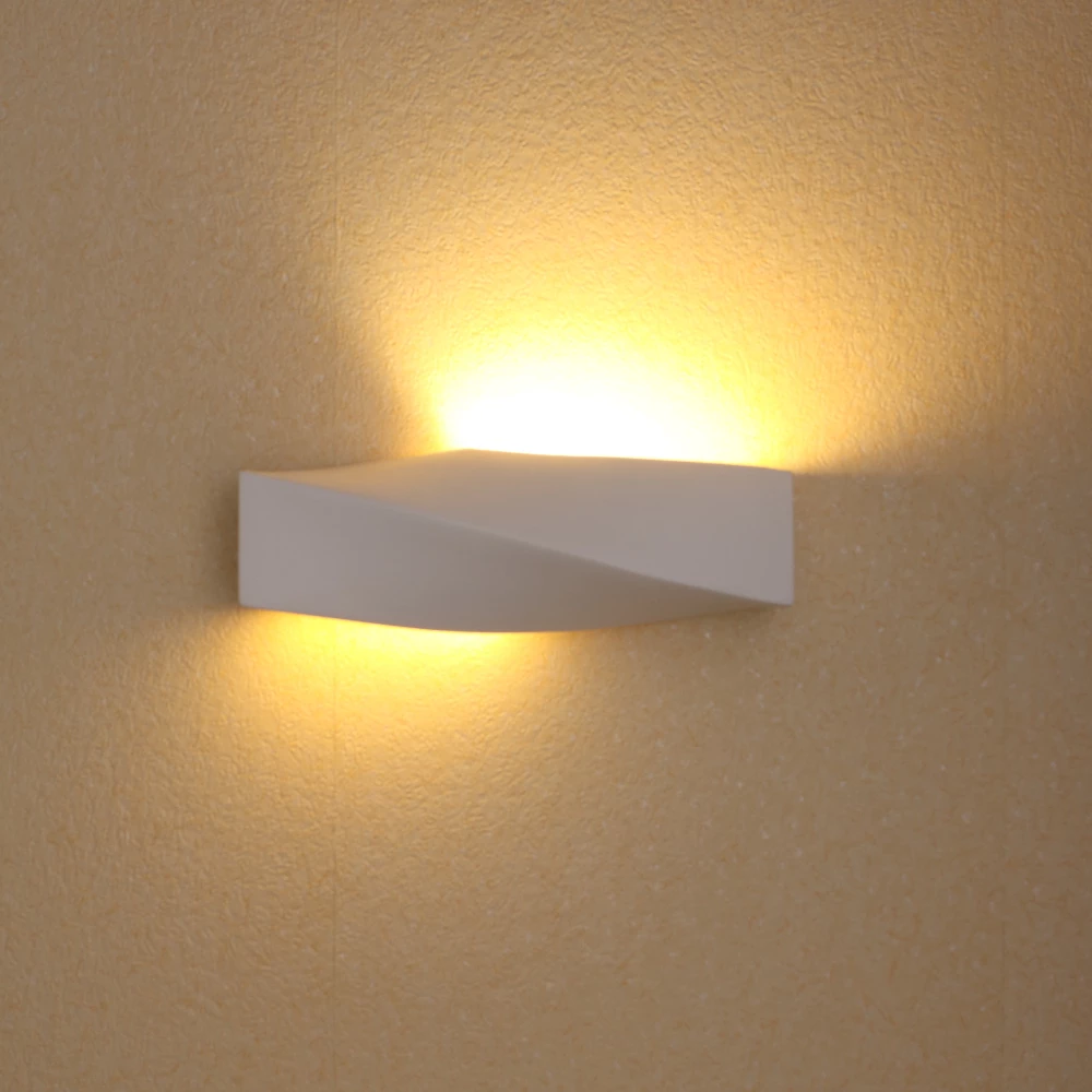 LHG Lights LED Wandleuchte Sigma weiß + 7W LED 8 LHG Lights LED Wandleuchte Sigma weiß + 7W LED – Bild 8