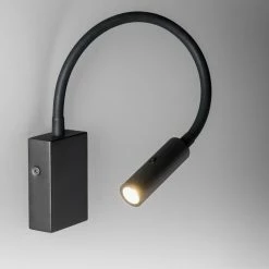 Lupia Licht LED Wandleuchte Switch - Weiß, Schwarz oder Nickel matt