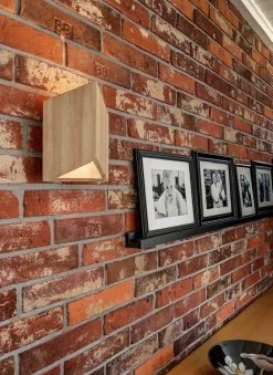 Spot-Light LED Wandleuchte Trekant aus Holz 2x 4 LED -Wandleuchten Verkaufsladen led wandleuchte trekant aus 1373631 spotlight