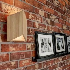 Spot-Light LED Wandleuchte Trekant aus Holz 2x 4 LED -Wandleuchten Verkaufsladen led wandleuchte trekant aus 1373635 spotlight