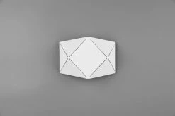 Trio LED Wandleuchte, geometrisch, Up & Down, 18cm lang, Weiß o. Schwarz -Wandleuchten Verkaufsladen led wandleuchtegeometrisch down18cm langwei 2235101311 2 trio 223510131