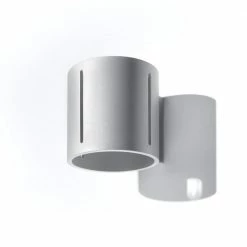 LHG Lights LED Wandleuchte, grau, Up & Down, H 10 cm, inkl. G9 LED 5W