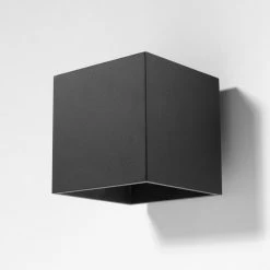 LHG Lights LED Wandleuchte, Schwarz, Up and Down, LED 5W