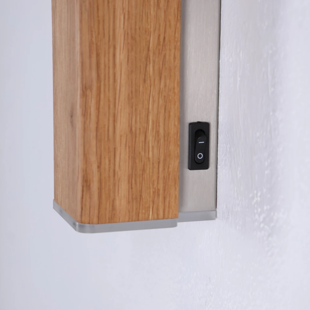 HerzBlut LED Wandleuchte, Up & Down, Massivholz, Nussbaum oder Asteiche 5 HerzBlut LED Wandleuchte, Up & Down, Massivholz, Nussbaum oder Asteiche – Bild 5