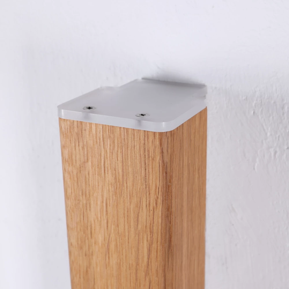 HerzBlut LED Wandleuchte, Up & Down, Massivholz, Nussbaum oder Asteiche 7 HerzBlut LED Wandleuchte, Up & Down, Massivholz, Nussbaum oder Asteiche – Bild 7