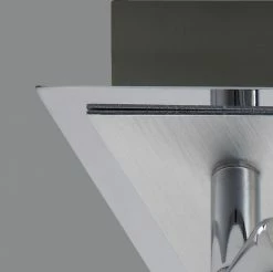 Trio LED Wandspot schwenkbar, Aluminium und Chrom -Wandleuchten Verkaufsladen led wandspot schwenkbaraluminium und 56268a trio 821470105