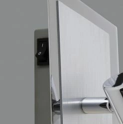 Trio LED Wandspot schwenkbar, Aluminium und Chrom -Wandleuchten Verkaufsladen led wandspot schwenkbaraluminium und 56271 trio 821470105