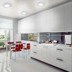 Leuchten Direkt LED-Deckenleuchte Oskar in drei Größen