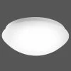 Leuchten Direkt LED-Deckenleuchte, rund, weiß, Kunststoff, D=24,5cm, warmweiß